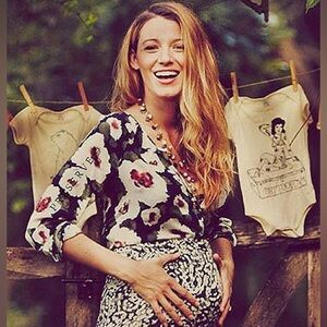 Sam & Lavi Blake Lively floral print blouse M